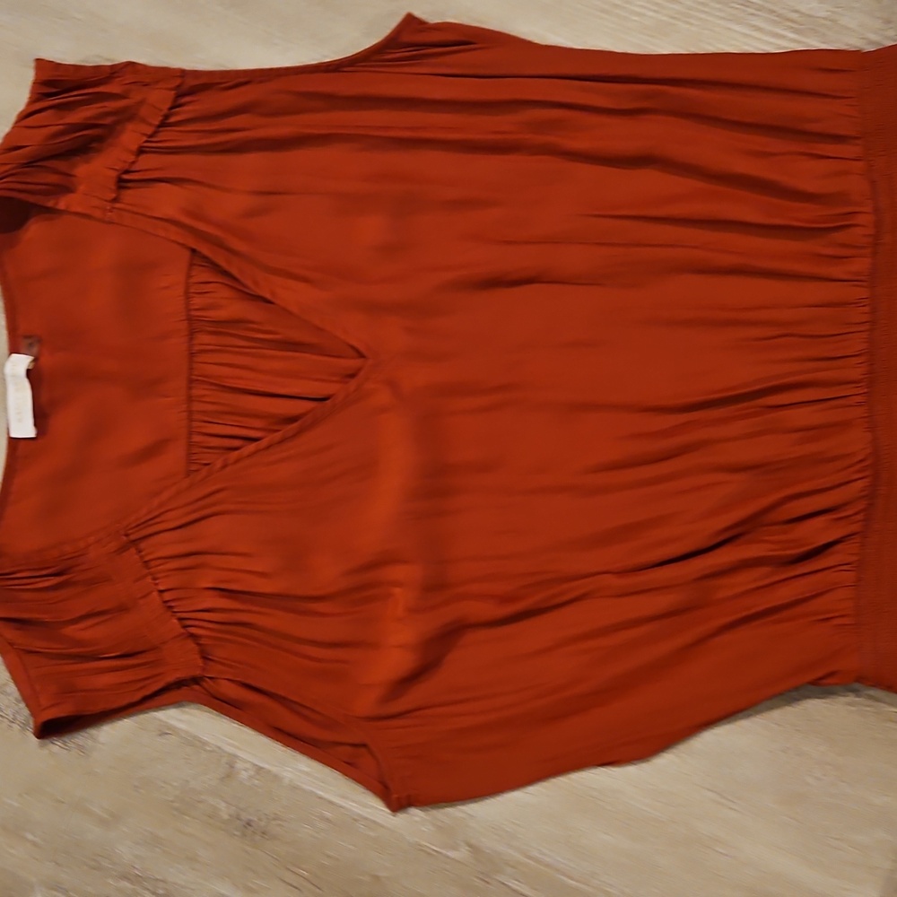 Ramy Brook Rust Colored Dress - Picture 2 of 4